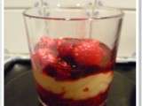 Verrine framboise