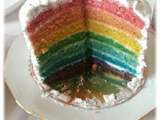 Gateau arc en ciel