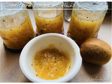 Confiture poires, kiwis