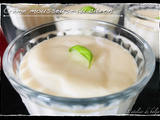 Crème mousseuse au citron