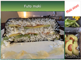 Futo maki géant ou super sumo maki