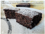 Gâteau au chocolat aux dattes, sans beurre et sans farine