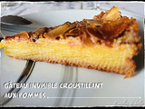 Gâteau invisible croustillant aux pommes