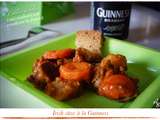 Irish stew, ragoût de boeuf irlandais à la Guinness