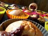 Muffins aux pommes à la pâte de spéculoos