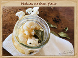 Pickles de chou-fleur à l’indienne