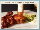 Poulet au caramel et gingembre. Voyage en Van aménagé