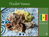 Poulet Yassa, spécialité du Sénégal