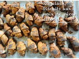 Rugelach, biscuits aux noix de pécan et miel