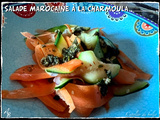 Salade carottes, courgette à la Charmoula (recette du Maroc)
