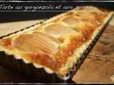 Tarte aux poires et gorgonzola, façon bourdaloue