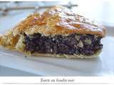 Tourte au boudin noir