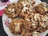 Biscuits tendres amandes-chocolat