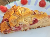 Clafoutis pommes-framboises-coco