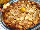 Clafoutis pommes-mirabelles