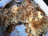 Crumble prunes-amandes (sans beurre)