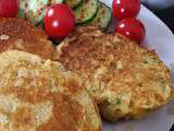 Galettes de lentilles corail