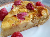 Gâteau pommes-framboises