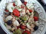 Haricots blancs-salade