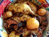 Mijoté de poulet à la bière
