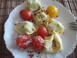 Mini brochettes de tortellinis