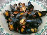 Moules à la tomate