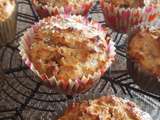 Muffins amandes-abricots secs