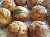 Petits cakes légumes-chèvre