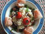 Risotto aux langoustines