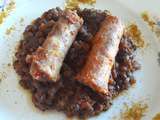 Rougail saucisses aux lentilles