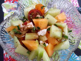 Salade fraîcheur au melon