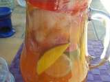 Sangria blanche fruitée