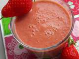 Smoothie rose bonbon