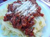 Tagliatelles sauce bolognaise