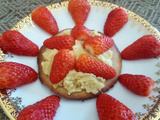 Tartelettes (ig bas) fraises et crème d'amande