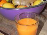 Jus carottes pommes et agrumes