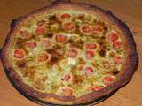 Quiche tomates mozzarella pesto