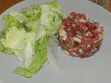 Steak tartare italien