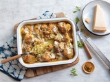 Gratin de chou-fleur coco & curry