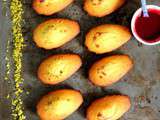 Madeleines: framboise ou pistache