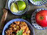 Poêlée d’aubergines aux pommes