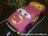 Gâteau Cars