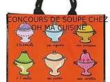 Soupe a été sélectionnée pour la 2eme partie du concours chez Oh ma cuisine