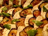 Aubergines-Mozzarella