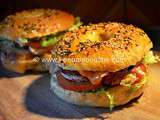 Bagels au Poulet & Salade