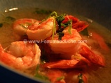 Bouillon Thaï Aux Crevettes