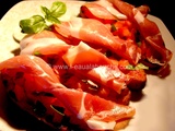 Bruschetta Tomate Ail Basilic Et Jambon