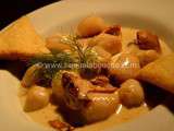 Cassolette de Noix de St.Jacques & de Chanterelles