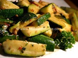 Courgettes Sautées Piquantes