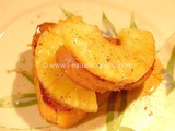 Croque en Bouche de Pain Perdu à l'Ananas et Sirop d'Erable